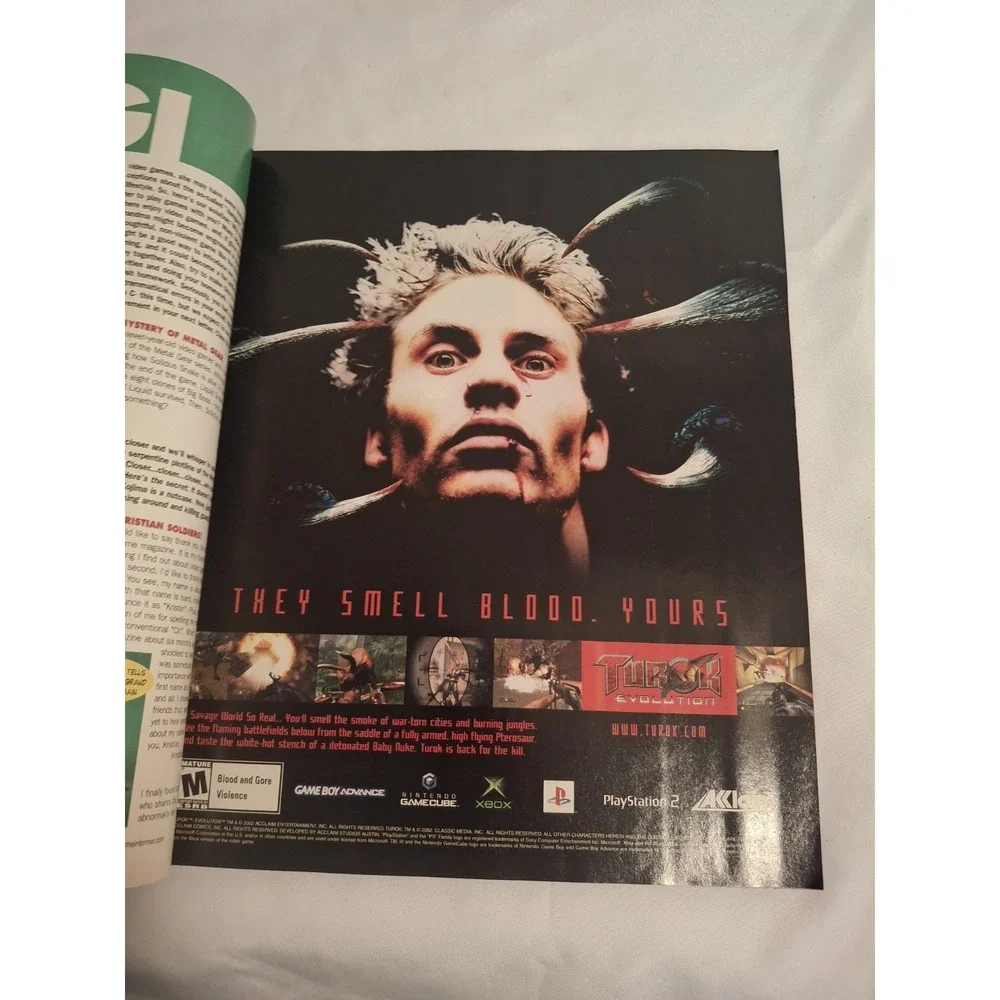 Game Informer Nov 2002 Issue 115 Starcraft Ghost Resident Evil Zero Ad Vice City